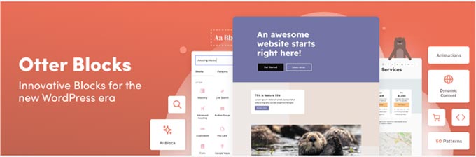 Otter Blocks - Gutenberg blocks plugin